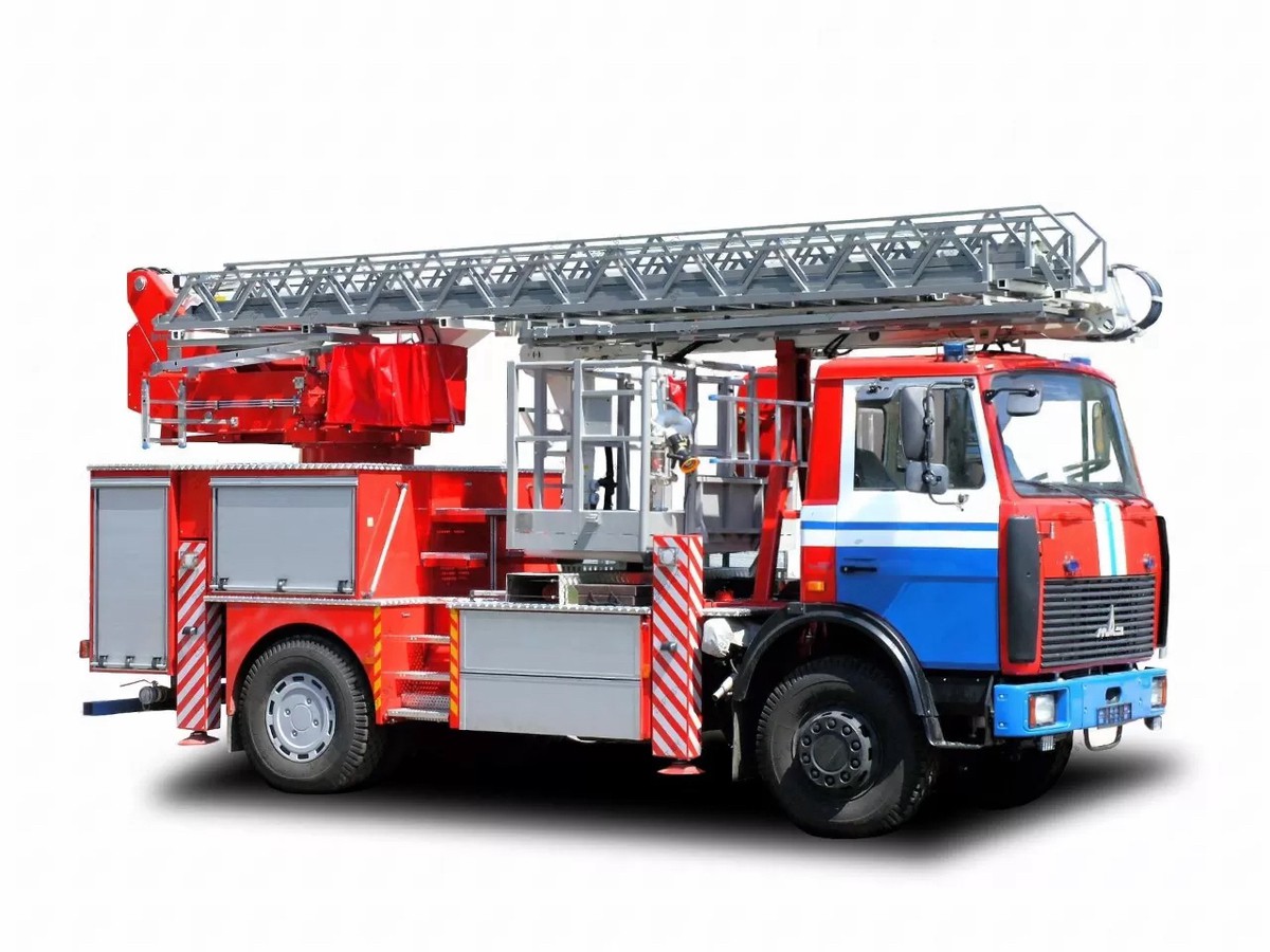 Автоподъемник пожарный коленчатый АПК-25 на шасси МАЗ-5337А2